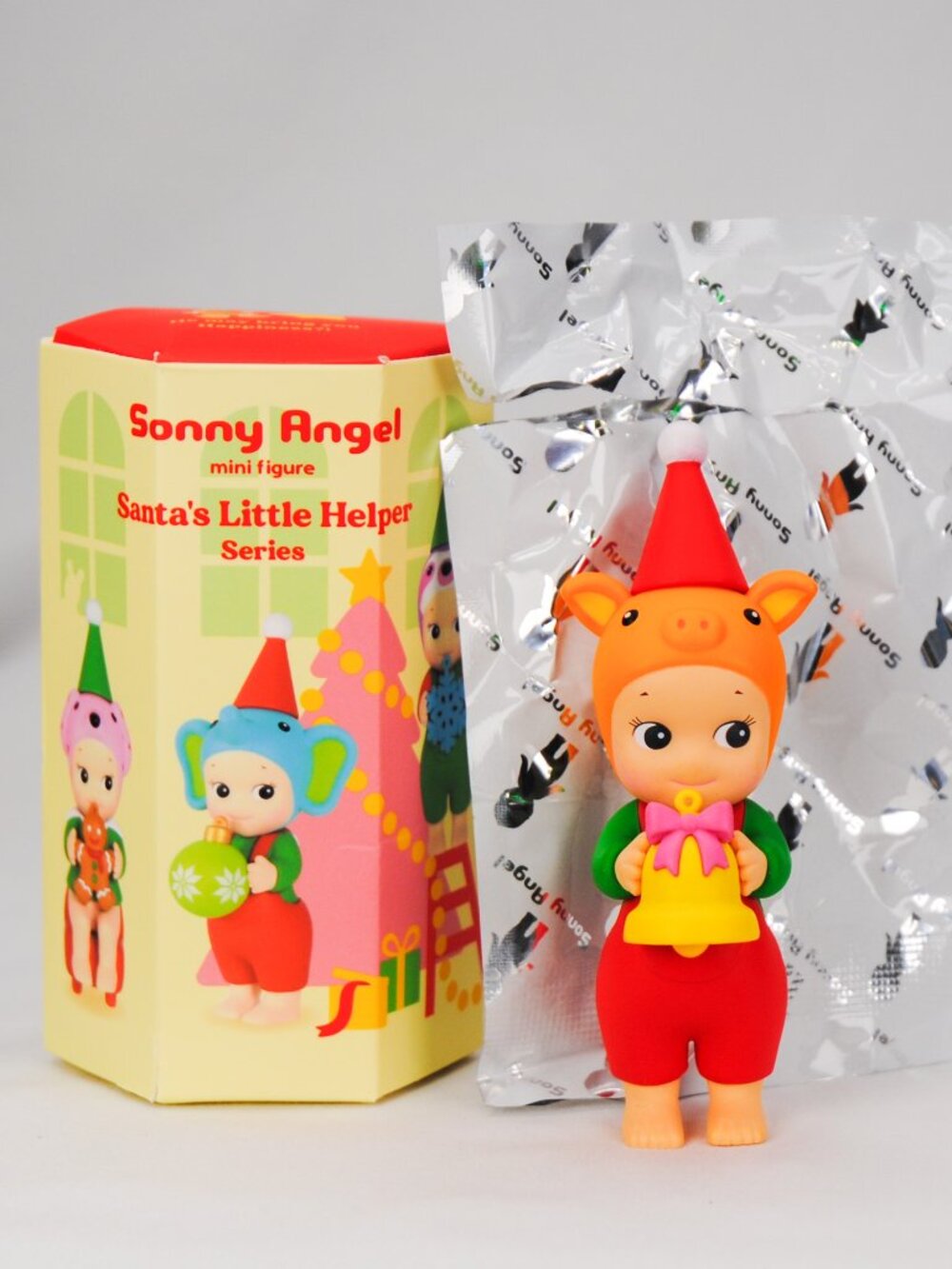 Sonny Angel ~ Santa's Little Helper Series ~ Pig ~ 2025